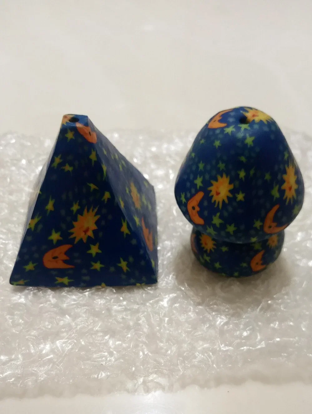 VTG 90s NWOT 2 Sun Moon Stars Incense Holders